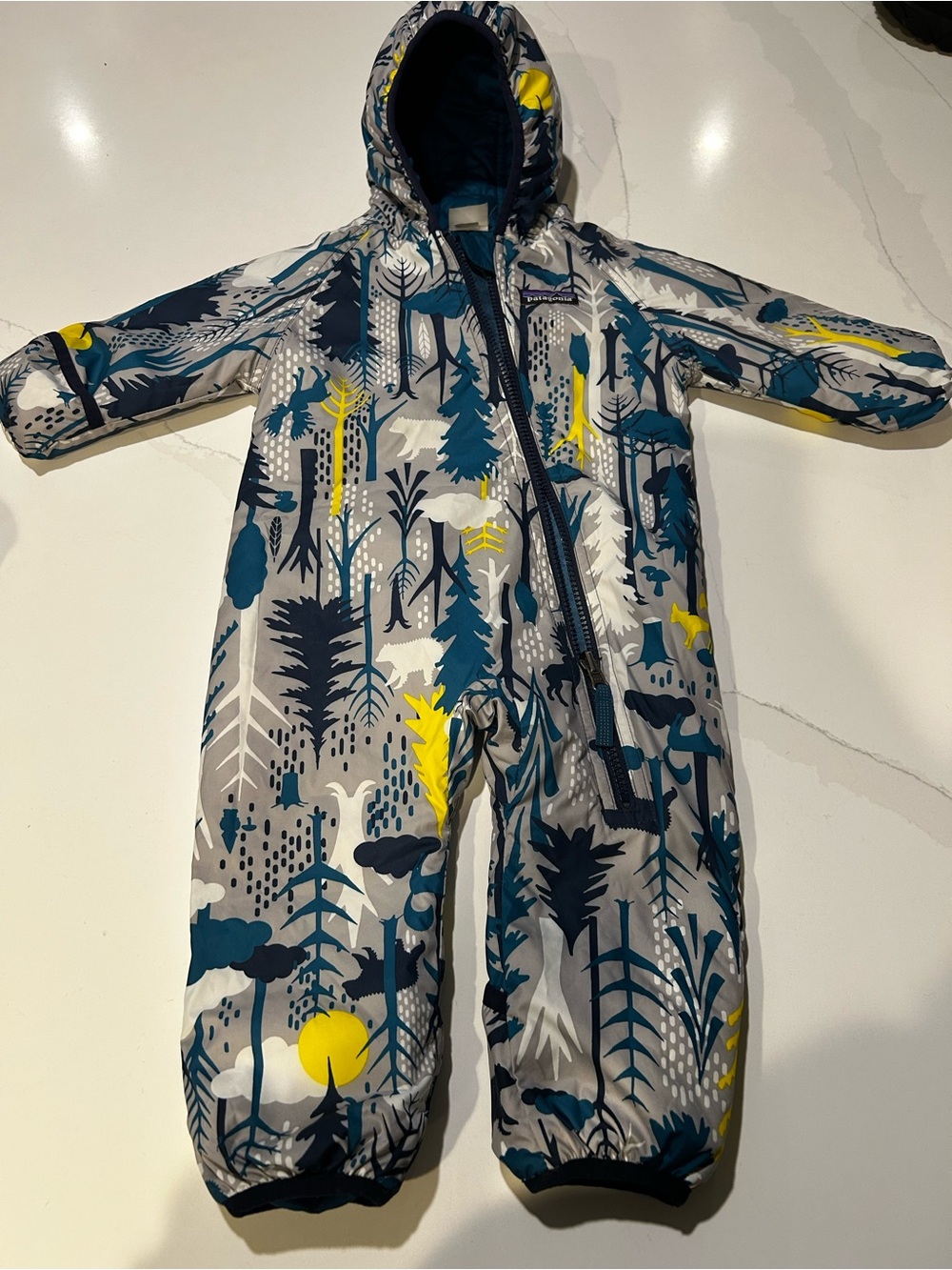 Patagonia Baby Reversible Puff-Ball Bunting